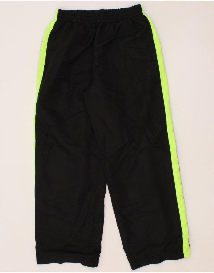 STARTER Boys Tracksuit Trousers 10-11 Years Large Black Colourblock Vintage Starter and Second-Hand Starter from Messina Hembry 