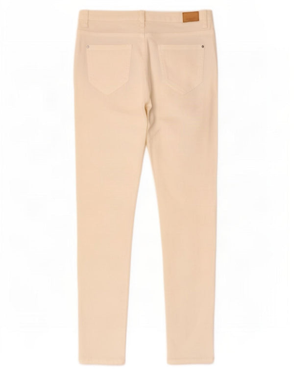 Zara Womens Skinny Jeans EU 42 Large W32 L28 Beige