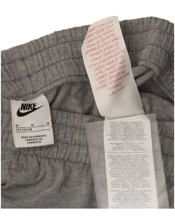 Αθλητικό σορτς Nike Boys 10-11 ετών Μεσαίου γκρι πολυεστέρα