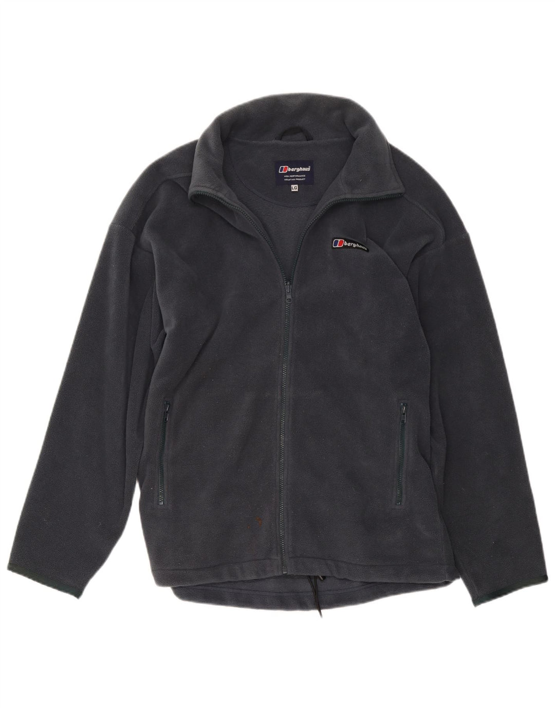 Giacca in pile da uomo Berghaus UK 40 grande poliestere blu navy
