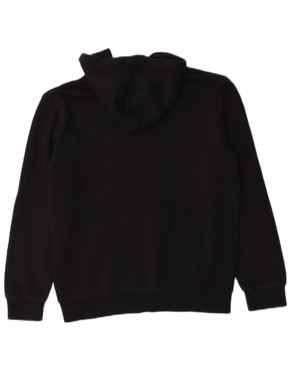 Puma Pull à capuche graphique pour homme en coton noir Taille S