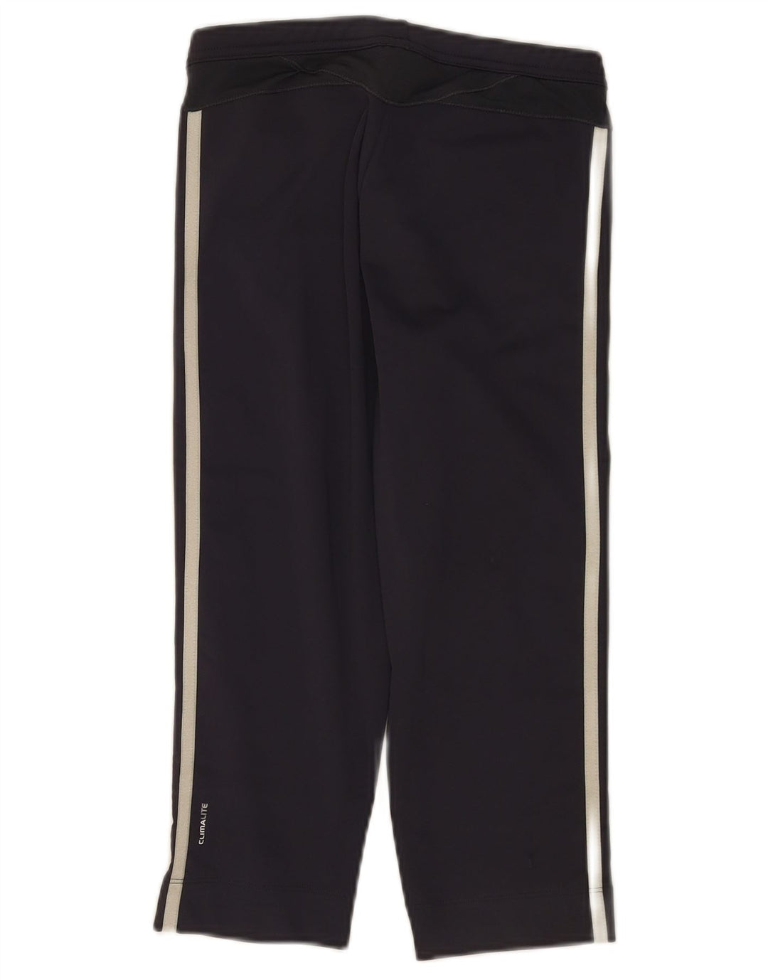 Adidas Womens Climalite Capri Leggings UK 12 Medium W30 Navy Blue