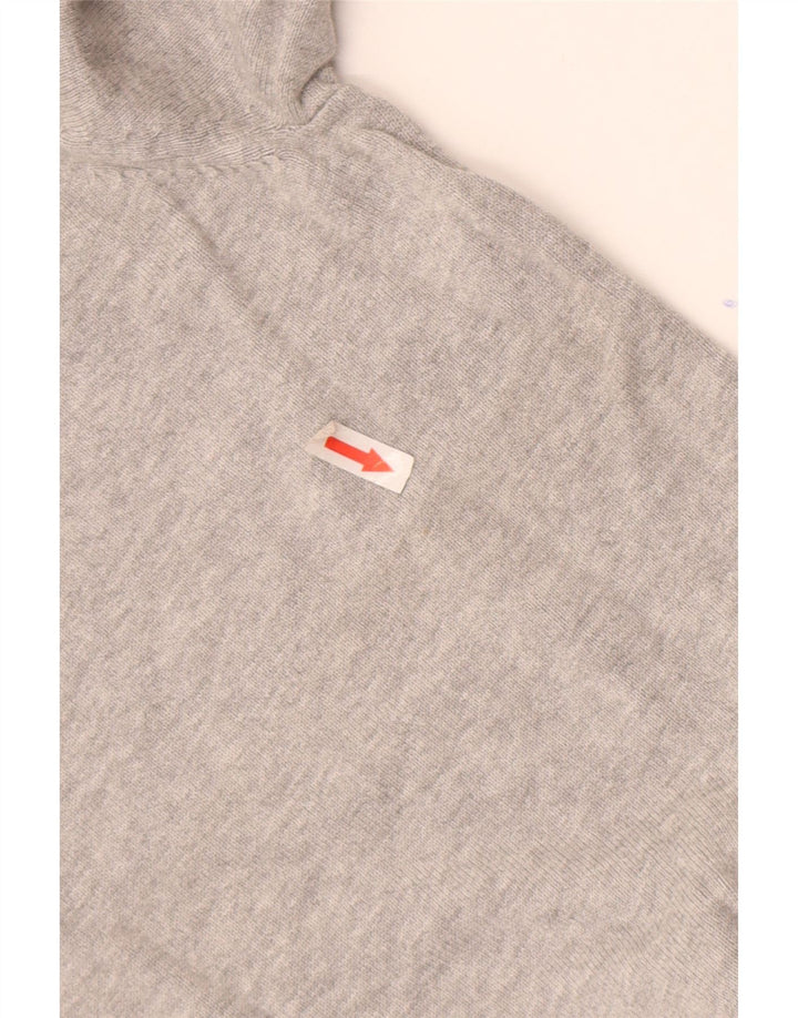 Marks & Spencer Mens V-Neck Jumper Sweater Medium Grey Flecked Cotton