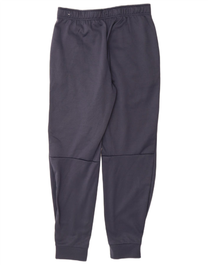Nike Mens Therma-Fit Tracksuit Trousers Joggers Small Navy Blue Polyester