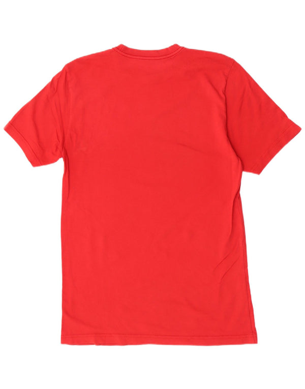 T-shirt grafica Nike da uomo con vestibilità standard, colore rosso medio