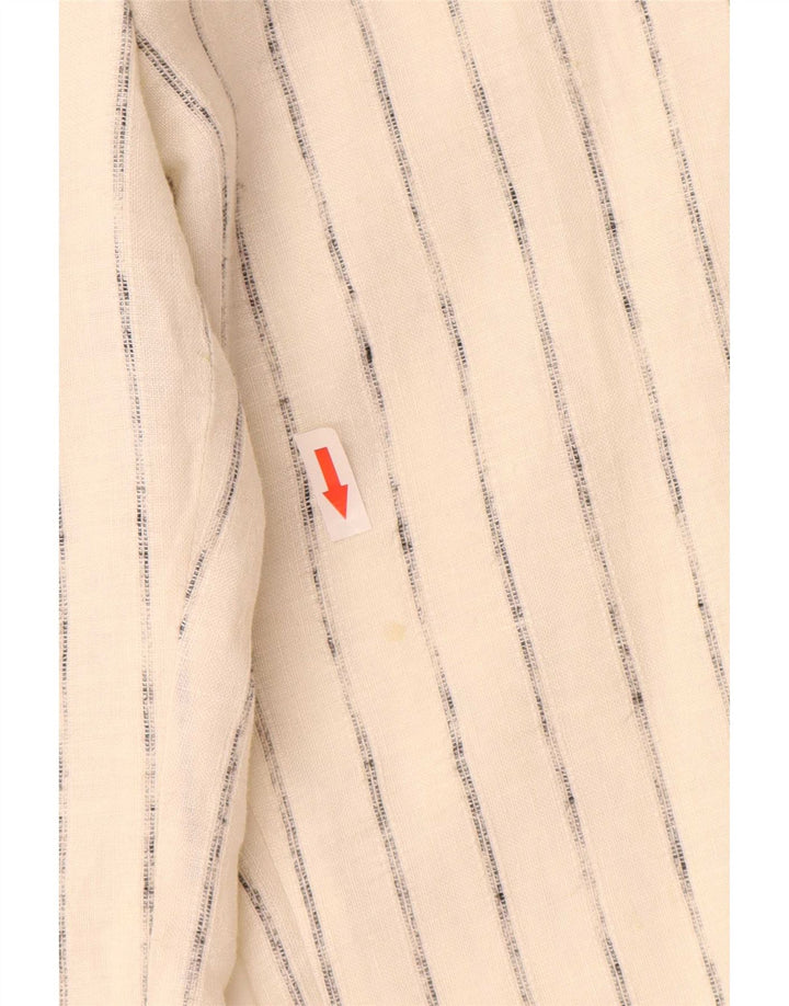 Marks & Spencer Casual Bukser til kvinder UK 12 Medium W32 L33 Off White