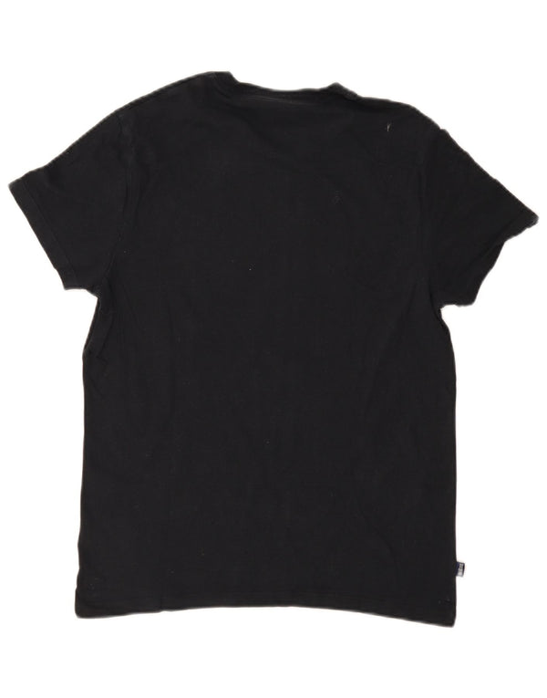 T-shirt da uomo Superdry Top in cotone nero medio