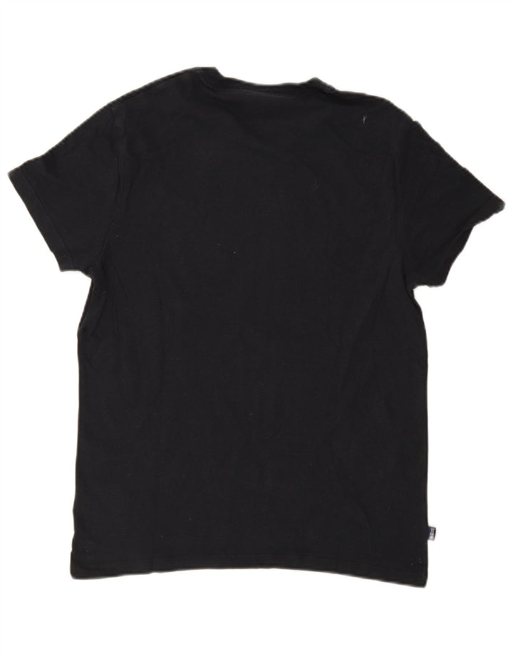 Superdry T-shirt top mellem sort bomuld til mænd