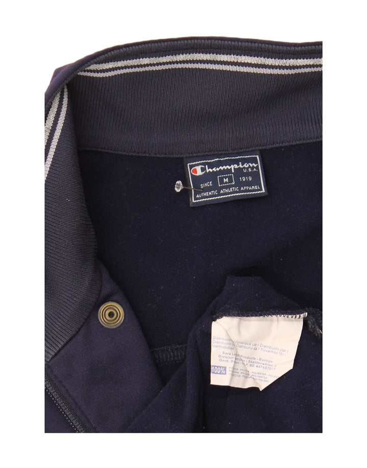 Fila Mens Tracksuit Top Jacket Medium Navy Blue Polyester