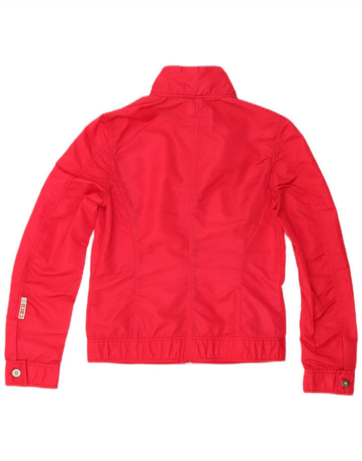 GURU Womens Bomber Jacket UK 12 Medium Rød Nylon