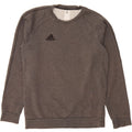 ADIDAS Mens Sweatshirt Jumper Medium Grey Cotton Vintage Adidas and Second-Hand Adidas from Messina Hembry 