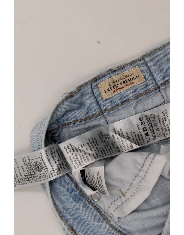 Levi's Damen XL Straight Jeans W23 L29 Blaue Baumwolle