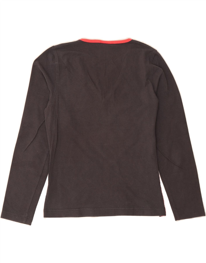 ADIDAS Mens Top Long Sleeve UK 36/38 Small Grey Cotton Vintage Adidas and Second-Hand Adidas from Messina Hembry 
