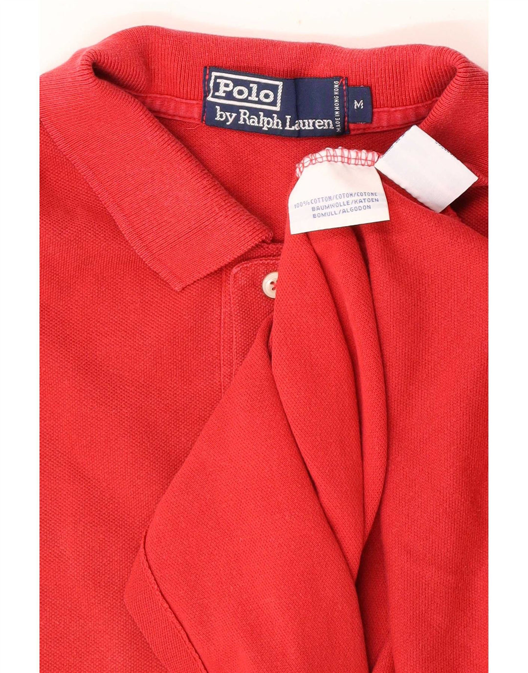 Polo Ralph Lauren Chemise Homme Rouge Moyen Coton