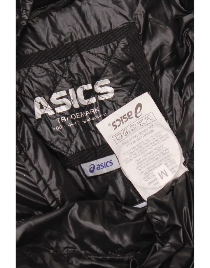 Cappotto imbottito da donna Asics UK 14 nylon nero medio
