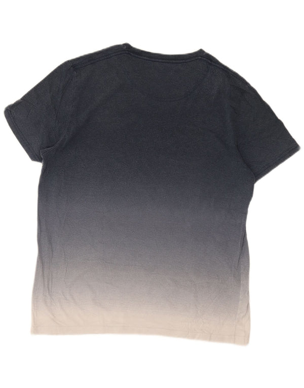 Ανδρικό T-Shirt Hollister Top Large Blue Tie Dye Cotton