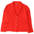 Laura Ashley Womens Cardigan Sweater UK 16 Large Red Wool