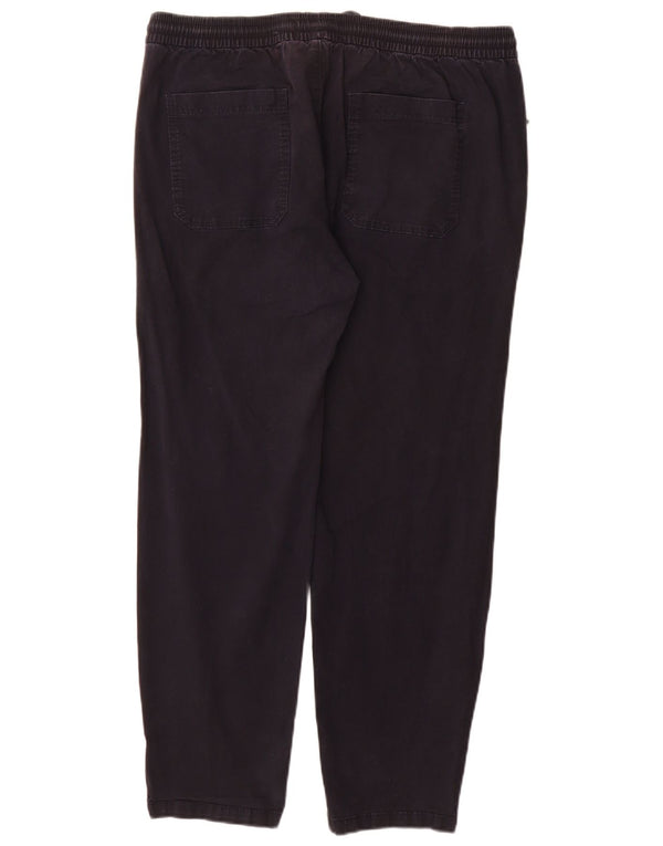 Marks & Spencer - Pantalón chino para hombre, talla grande, W36 L29, algodón azul marino