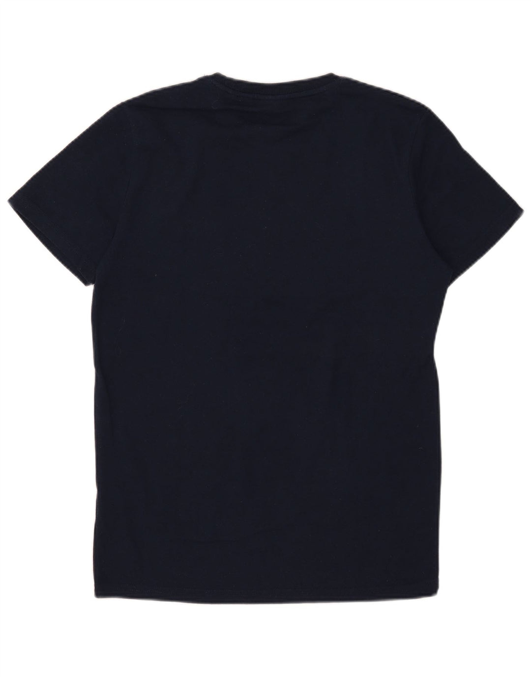 Superdry Mens Graphic T-Shirt Top Large Navy Blue Cotton