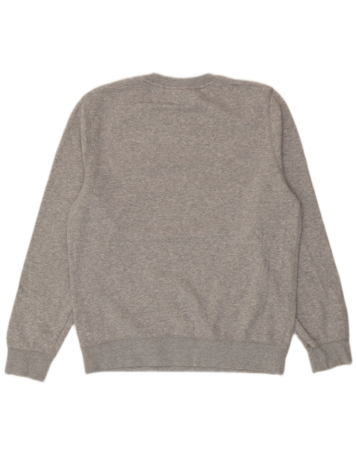 Champion Mens Graphic Sweatshirt Jumper Large Grey Flecked Camelhair