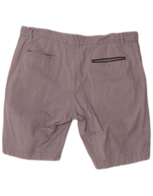 Ted Baker Pantalones cortos chinos para hombre W38 XL Algodón gris