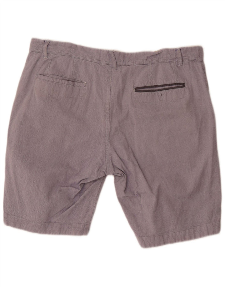 Pantaloncini chino da uomo Ted Baker W38 XL cotone grigio