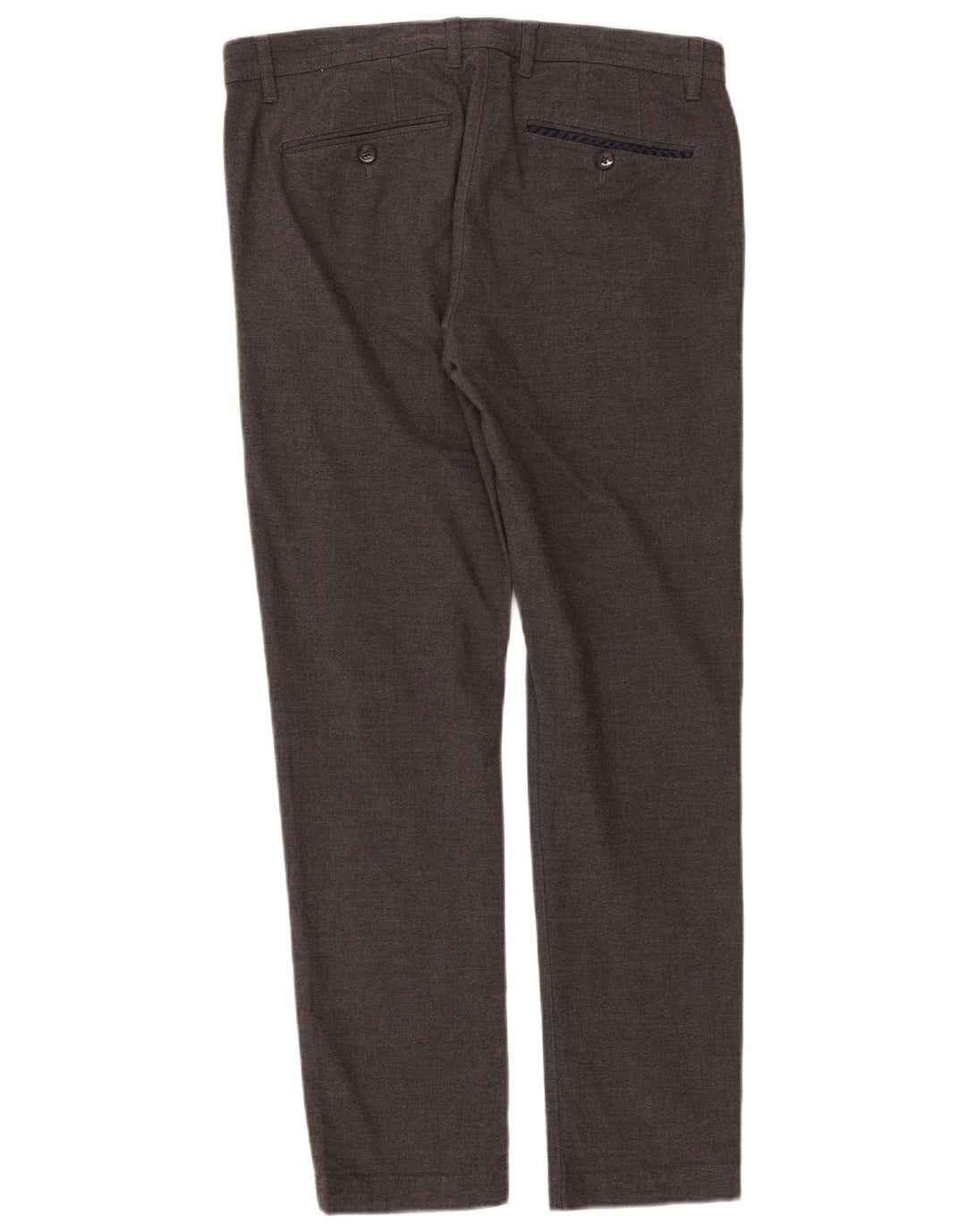 Calça masculina slim Ted Baker W34 L31 cinza