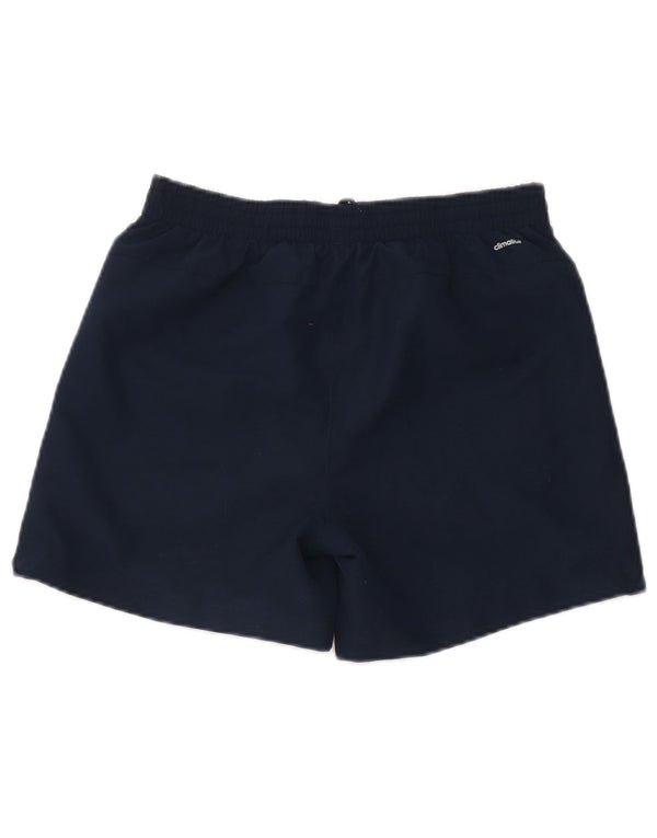 Adidas piger Climalite sportshorts 13-14 år marineblå polyester