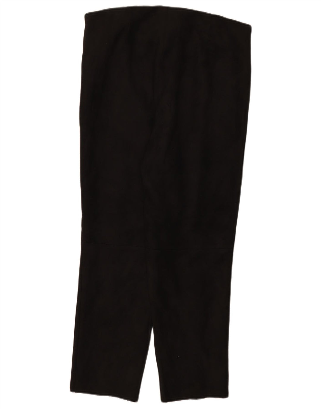 Schmale, kurze Hose von Zara für Damen, Größe 2XL, W34, L26, Schwarz, Polyester
