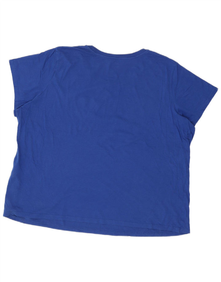 Levi's Mens Graphic T-Shirt Top 3XL Blue Cotton