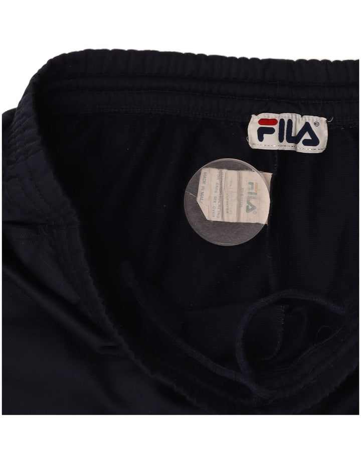 FILA Pantalón de Chándal para Hombre Grande Azul Marino Poliéster