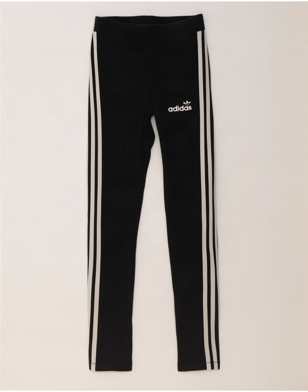 Adidas ženske tajice UK 8 male crne pamučne