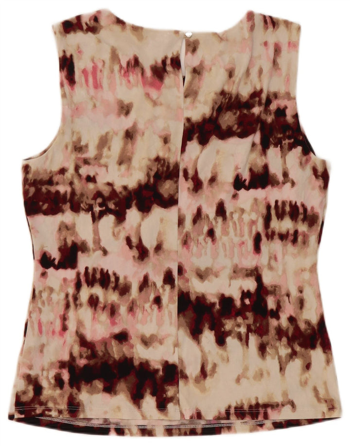 Top camicetta da donna Calvin Klein UK 12 Tie Dye multicolore medio