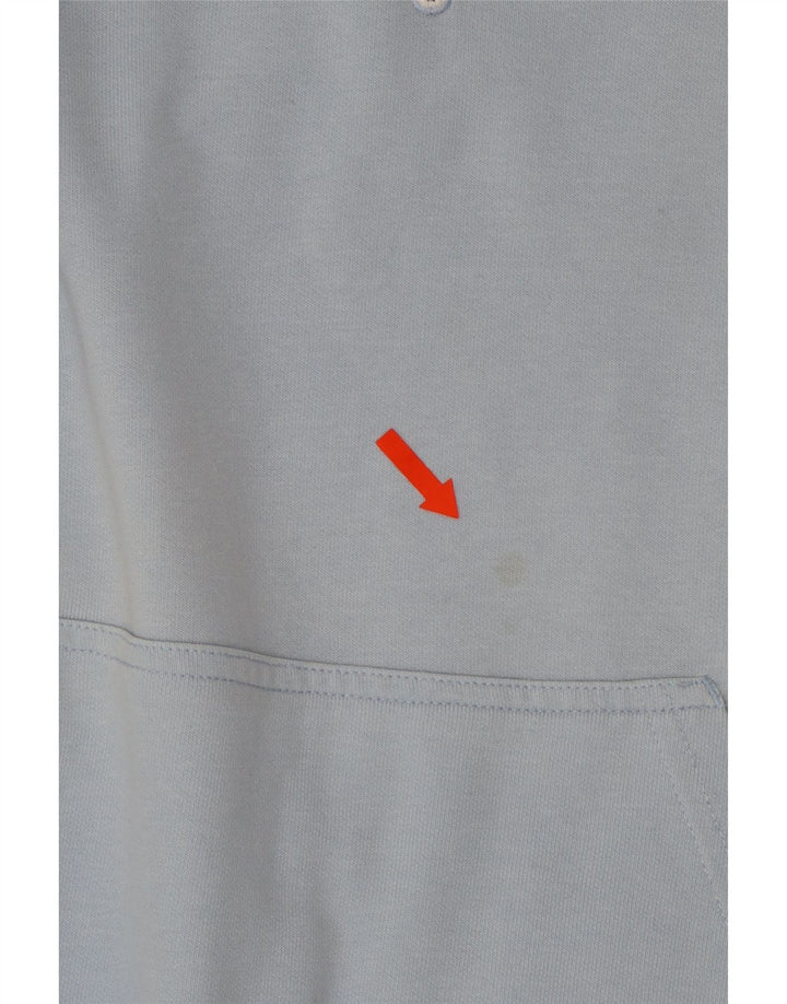 CHAMPION Mens Graphic Hoodie Jumper 2XL Blue Cotton Vintage Champion and Second-Hand Champion from Messina Hembry 