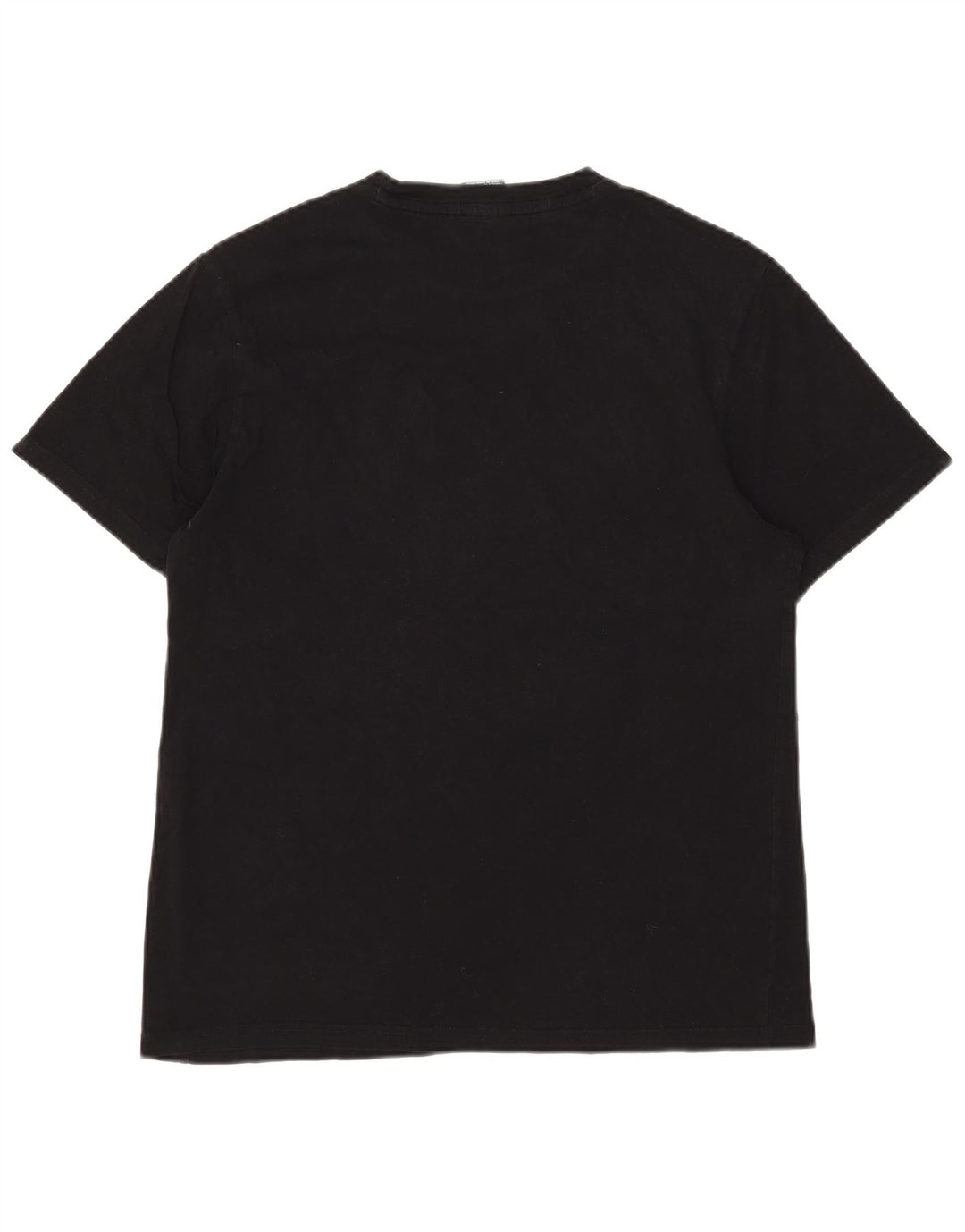 Champion Mens Graphic T-Shirt Top Medium Black