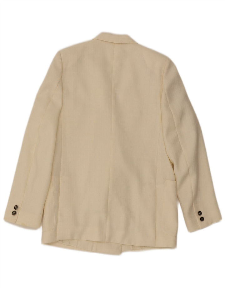 Cody Chaqueta tipo blazer con doble botonadura para mujer IT 40 Small Off White