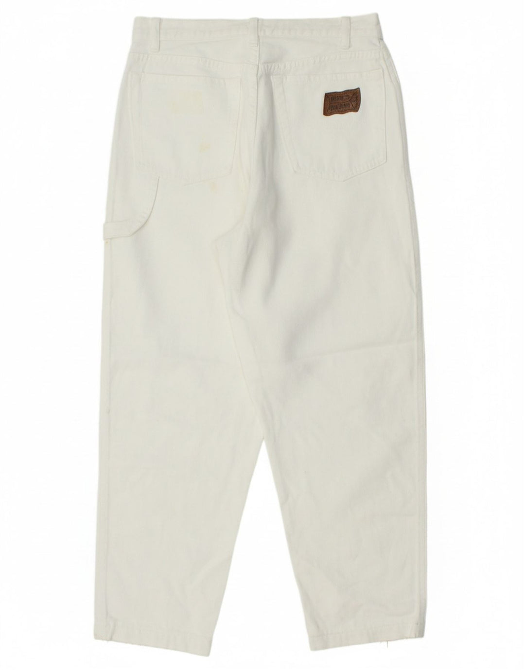 Calça feminina ENRICO COVERI W26 L23 algodão branco