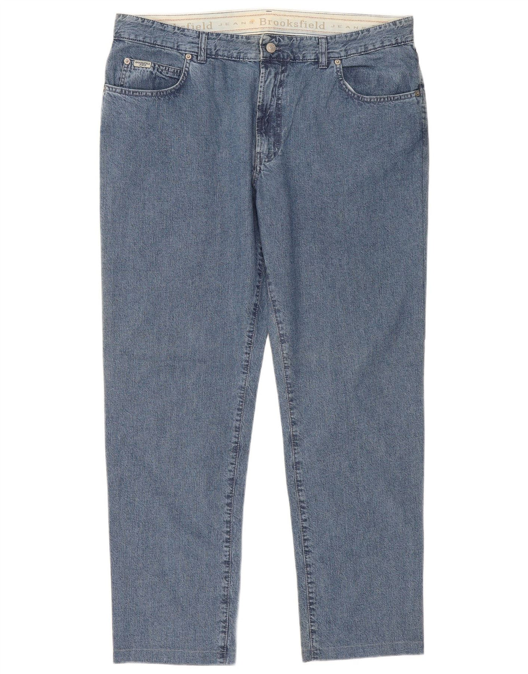 BROOKSFIELD Mens Straight Jeans W40 L30 Blue Cotton