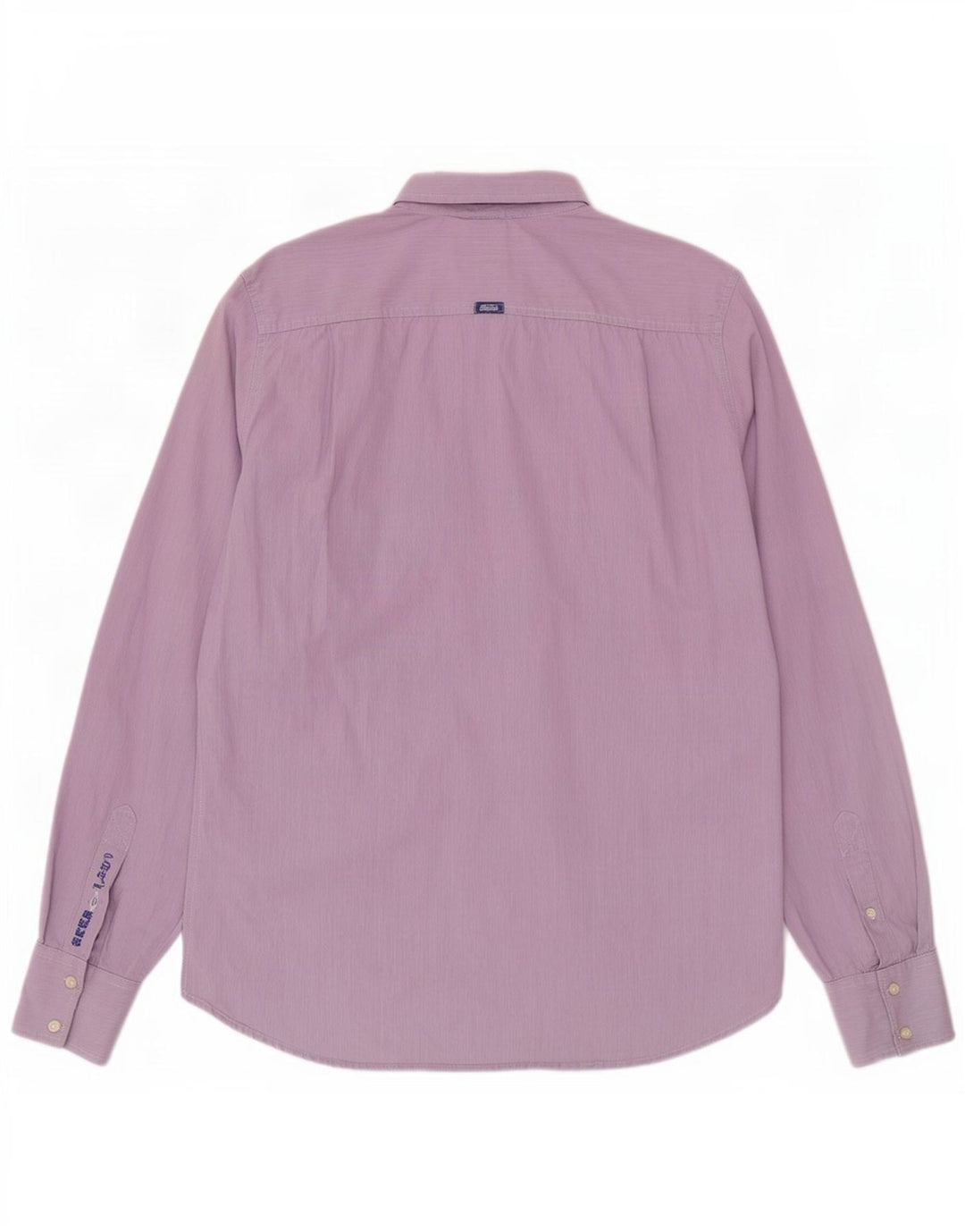 Camicia da uomo Superdry XL in cotone a quadretti viola