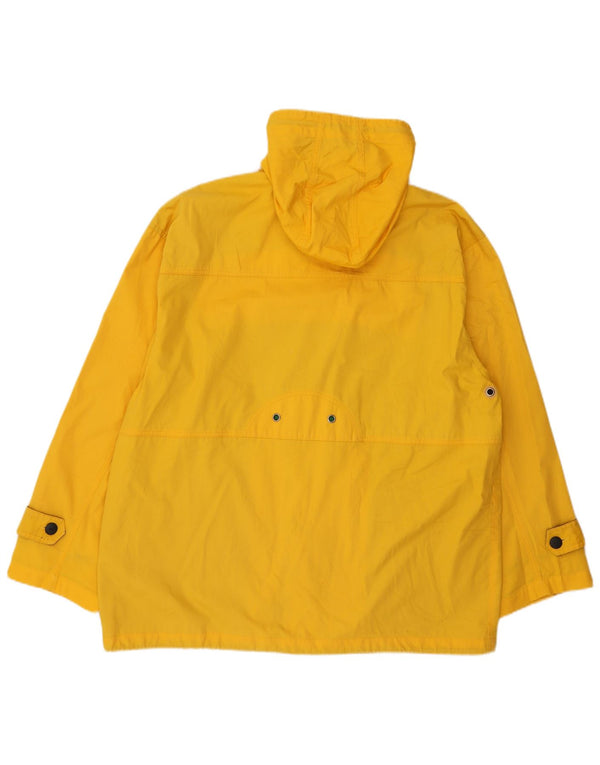 Kormorano Mens Hooded Windbreaker Jacket UK 42 XL Yellow