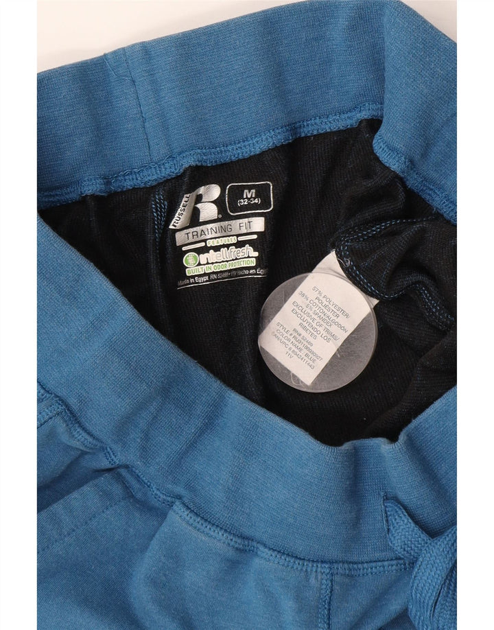 Russell Athletic Mens Dri-Power Tracksuit Trousers Joggers Medium Blue