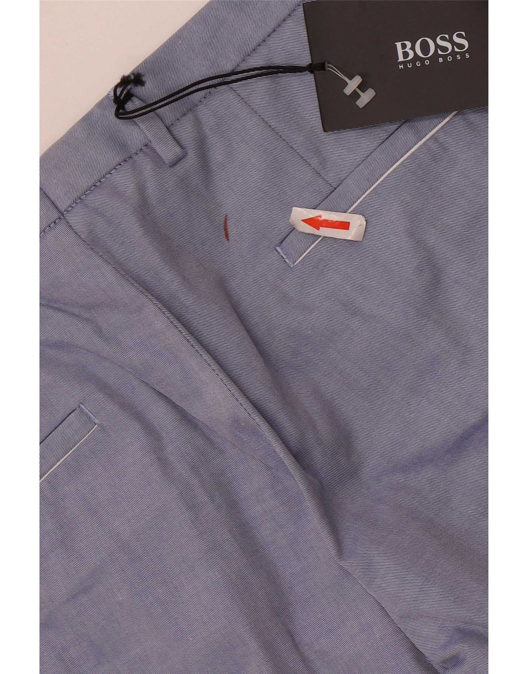 Hugo Boss Mens Slim Chino Trousers W34 L33 Blue