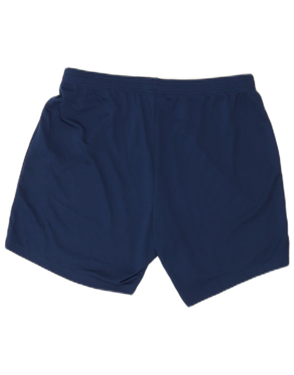 Umbro Mens Sport Shorts Large Blue Polyester