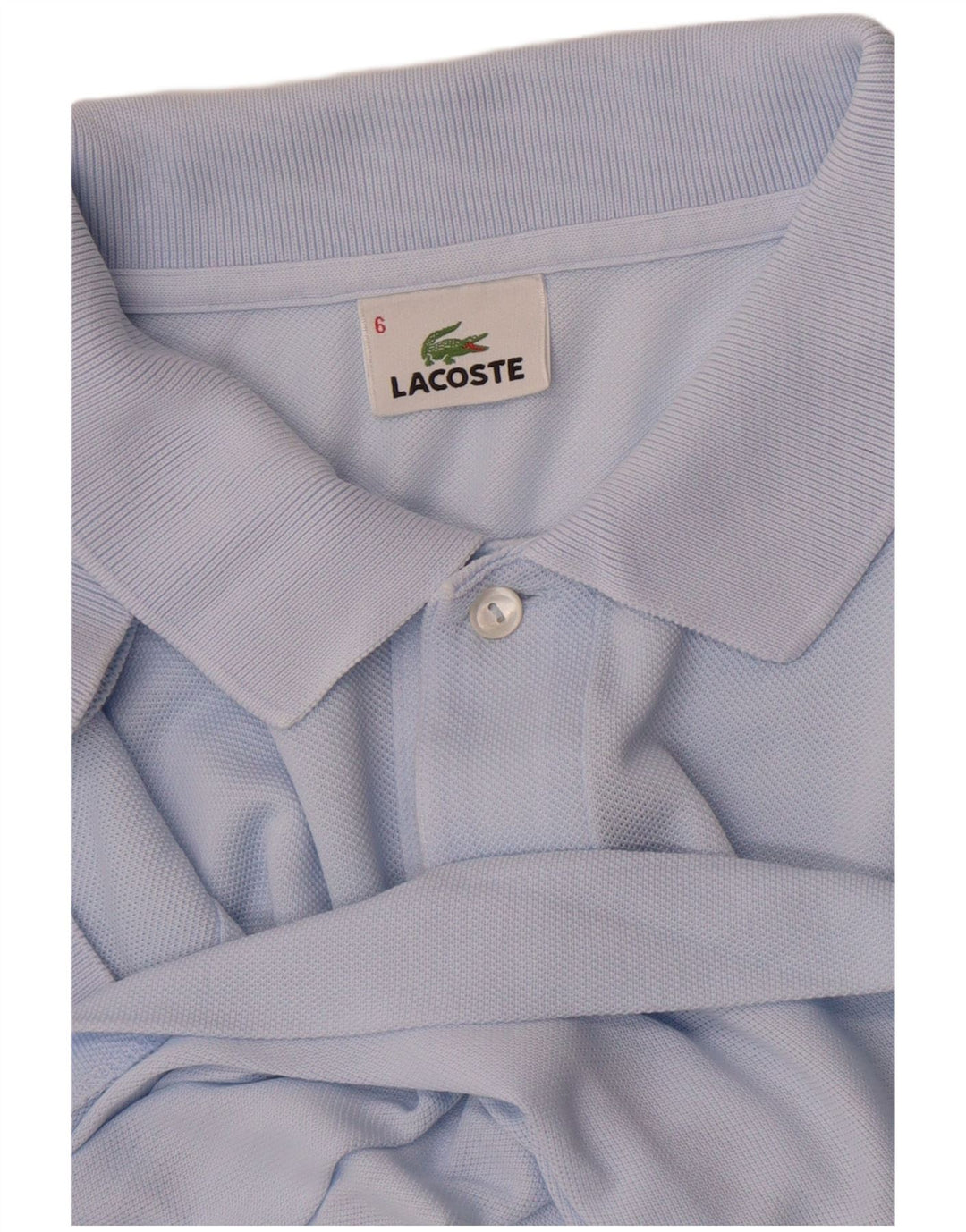 Lacoste herre poloskjorte str. 6 XL Blå
