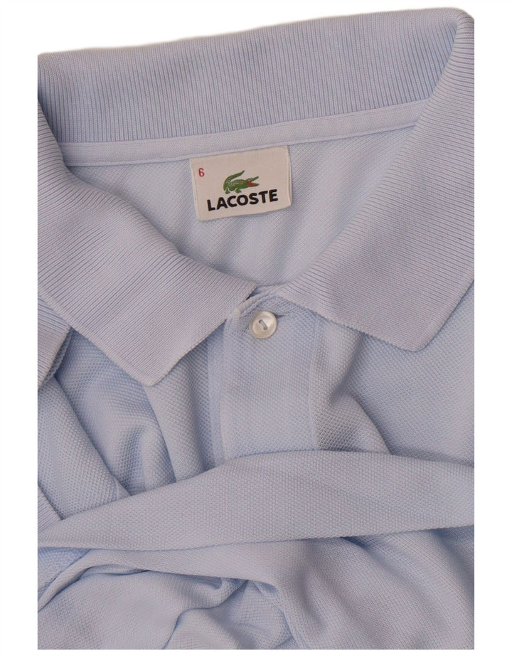 Lacoste herre poloskjorte str. 6 XL Blå