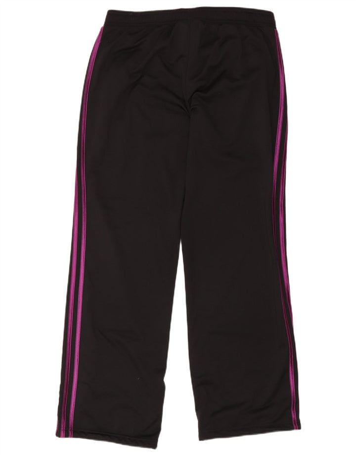 Pantaloni da tuta da donna Adidas UK 12/14 Medium Nero Poliestere