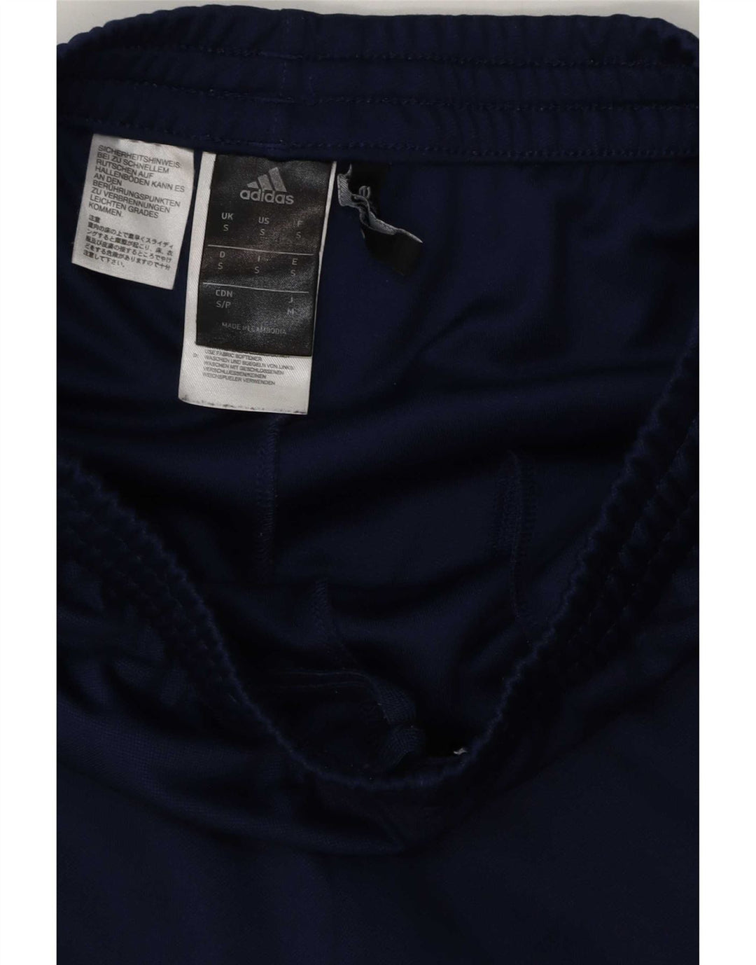 Adidas Pantalon de survêtement Climalite pour homme Petit bleu marine Polyester