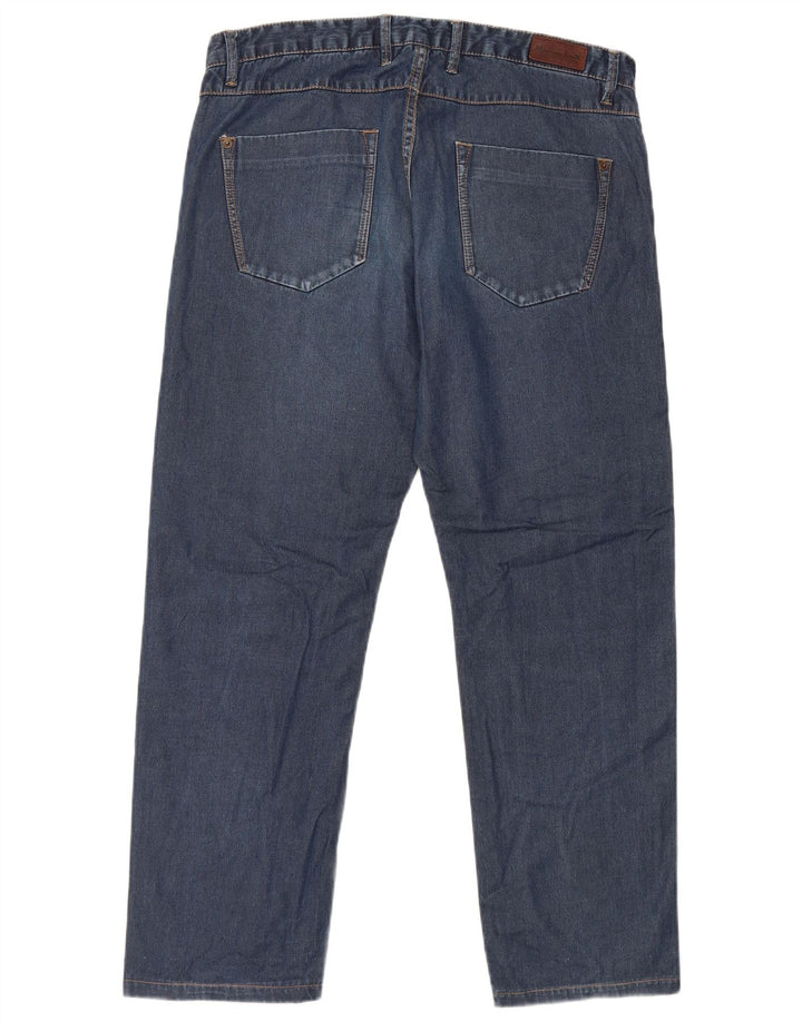 MASSIMO DUTTI Herre Slim Jeans EU 44 Large W34 L28 Blå