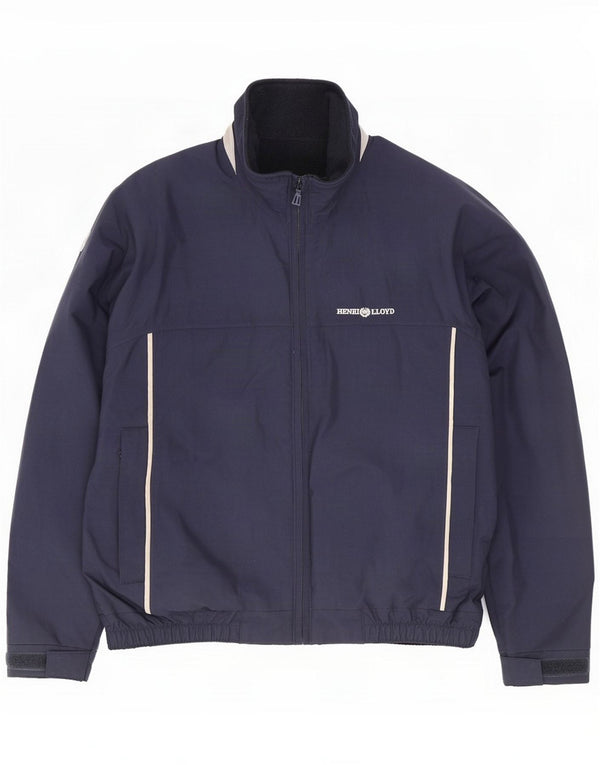 Giacca antivento da uomo Henri Lloyd UK 38 Medium Navy Blue Nylon