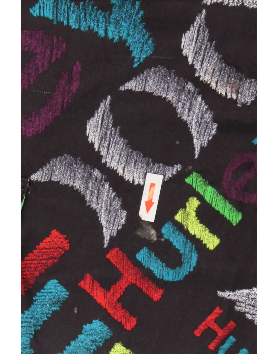 Pantaloncini da bagno grafici da uomo Hurley, poliestere nero medio